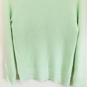 J. Crew Factory Sweaters - J.Crew Mint Green Waffle Knit Wool Blend Sweater J. Crew Factory Sweaters - J.Crew Mint Green Waffle Knit Wool Blend Sweater